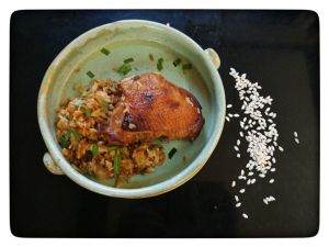 עוף ואורז צלויים ברוטב מיסו מתכון מתוך הבלוג אוכל וזנזוני מוח