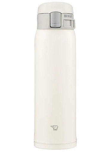 בקבוק נירוסטה SM-SF48 של zojirushi צבע לבן